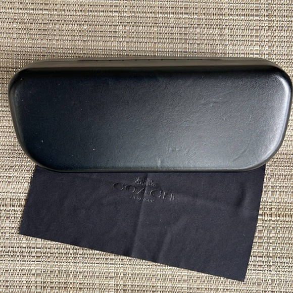 Coach Eyeglass Case with cloth Black - Picture 2 of 10